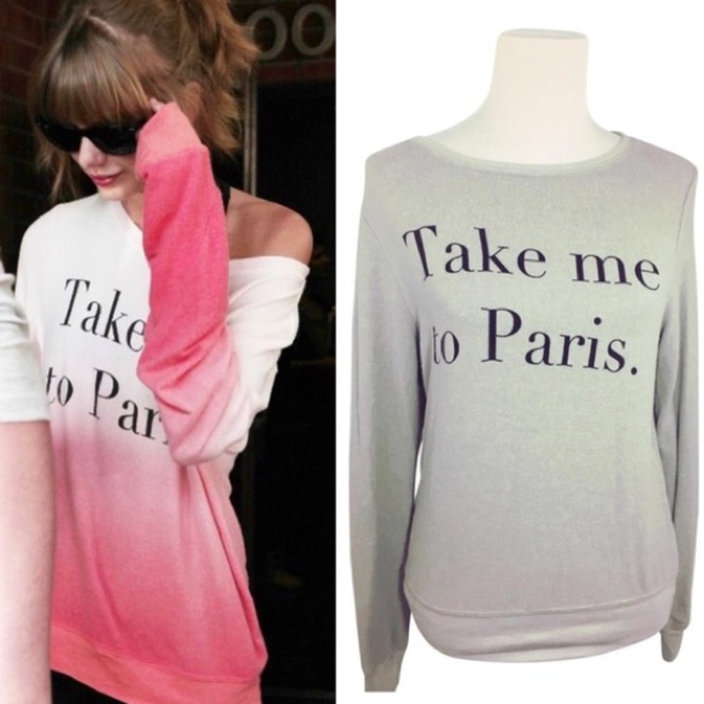 SALE ✨Wildfox Take Me To Paris Sweatshirt